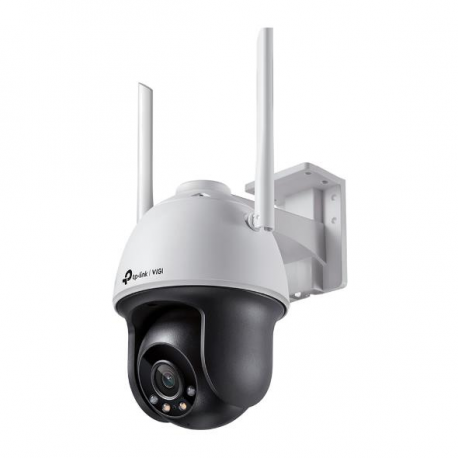 TP-Link VIGI C540-W V1 - Network surveillance camera - pan  /  tilt - turret - outdoor - weatherproof - colour (Day&Night) - 4 MP - 2560 x 1440 - M12 mount - fixed focal - audio - wireless - Wi-Fi - LAN 10 / 100 - H.264, H.265, H.265+, H.264+ - DC 12 V - 0