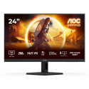 AOC Gaming 24G4HRE - LED monitor - gaming - 24" (23.8" viewable) - 1920 x 1080 Full HD (1080p) @ 200 Hz - Fast IPS - 300 cd / m² - HDR10 - 0.5 ms - 2xHDMI, DisplayPort - speakers