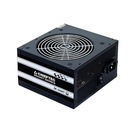 Chieftec Smart Series GPS-650A8 - Power supply (internal) - ATX12V 2.3/ EPS12V - 80 PLUS - AC 230 V - 650 Watt - active PFC - black - 0