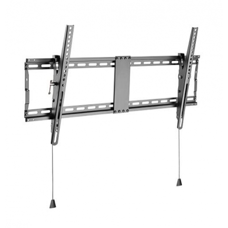 Gembird WM-90T-01 - Mounting kit (wall mount) - for LCD display - steel - fine texture black - screen size: 43"-90" - 0
