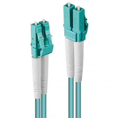 Lindy - Patch cable - LC multi-mode (M) to LC multi-mode (M) - 10 m - fibre optic - duplex - 50 / 125 micron - OM3 - halogen-free - 0