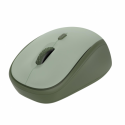 Trust Yvi+ - Mouse - silent - optical - 4 buttons - wireless - 2.4 GHz - USB wireless receiver - green