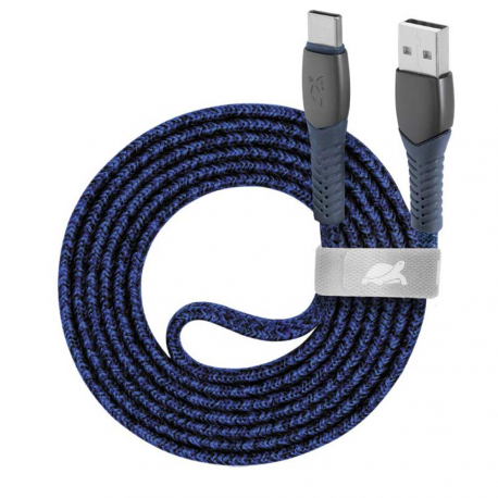 CABLE USB-C TO USB2.0 1.2M/BLUE PS6102 BL12 RIVACASE - 0