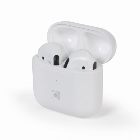 Gembird Valletta - True wireless earphones with mic - in-ear - Bluetooth - glossy white - 0