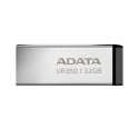 ADATA UR350 - USB flash drive - 32 GB - USB 3.2 Gen 1 - black, nickel