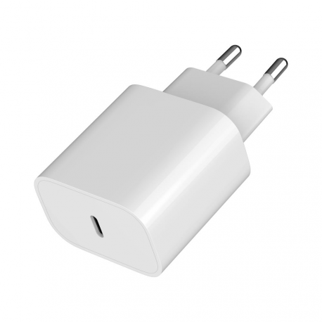 Gembird - Power adapter - 20 Watt - 3 A - PD, Fast Charge (USB-C) - white - 0