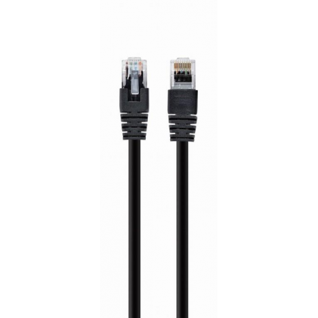 Gembird - Patch cable - RJ-45 (M) to RJ-45 (M) - 10 m - CAT 5e - molded, snagless - black - 0