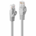 Lindy - Patch cable - RJ-45 (M) to RJ-45 (M) - 1 m - UTP - CAT 5e - molded, snagless, stranded - grey