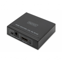 DIGITUS DS-45340 - Video / audio switch - 2 x HDMI - desktop