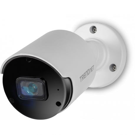 TRENDnet TV-IP1514PI - Network surveillance camera - bullet - outdoor, indoor - weatherproof - colour (Day&Night) - 5 MP - 2592 x 1920 - fixed focal - audio - LAN 10 / 100 - MJPEG, H.264, H.265 - DC 12 V  /  PoE - TAA Compliant - 3