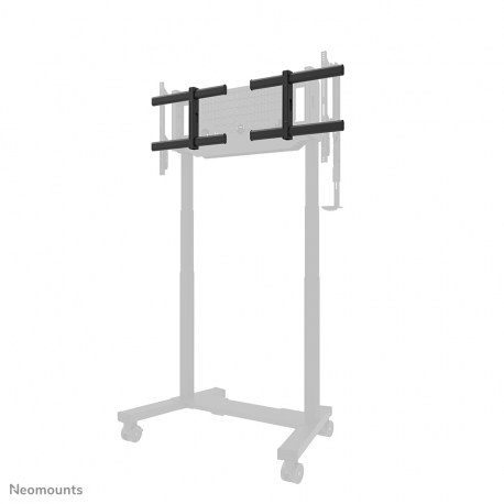 Neomounts - Mounting kit (VESA extension kit) - for flat panel - steel - black - display cart - 2