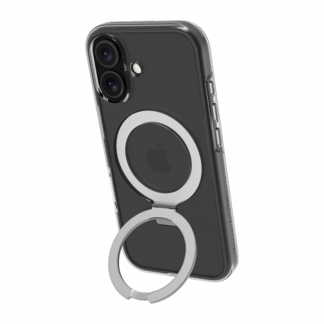 dbramante1928 Iceland Ultra - Back cover for mobile phone - kickstand - MagSafe compatibility - D3O, plastic - clear - for Apple iPhone 17 - 4