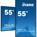 iiyama ProLite LH5560UHS-B2AG - 55" Diagonal Class (54.6" viewable) LED-backlit LCD display - digital signage - with built-in SoC media player - 4K UHD (2160p) 3840 x 2160 - black bezel with matte finish
