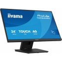 iiyama ProLite T2454MSC-B3AG - LED monitor - 24" (23.8" viewable) - touchscreen - 1920 x 1080 Full HD (1080p) @ 83 Hz - IPS - 300 cd / m² - 1000:1 - 4 ms - HDMI, DisplayPort - speakers - matte black