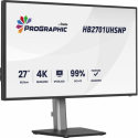 Iiyama ProGraphic HB2701UHSNP-B1 - LED monitor - 27" - 3840 x 2160 4K @ 60 Hz - IPS Black 2.0 - 450 cd / m² - 3000:1 - 4 ms - HDMI, DisplayPort, USB-C - speakers - black, matte