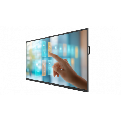 Philips 86BDL4252E - 86" Diagonal Class E-Line LED-backlit LCD display - interactive digital signage - with touchscreen (multi touch) - Android - 4K UHD (2160p) 3840 x 2160 - 1