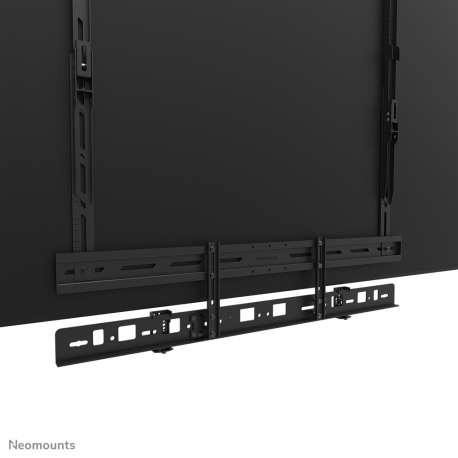 Neomounts AV30-500BL - Mounting kit (mount bracket) - for video bar - universal - black - screen size: 43"-110" - VESA-mountable - 5
