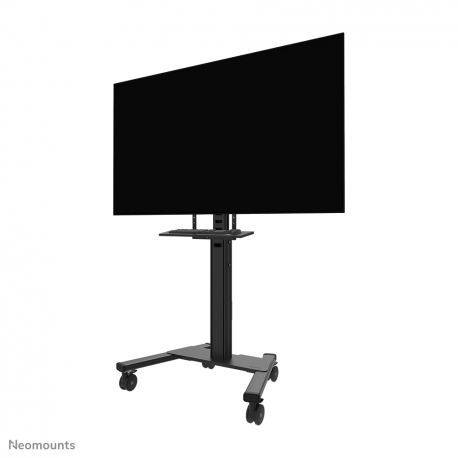 Neomounts AV40-500BL - Mounting kit (mount bracket, keyboard shelf) - for keyboard / mouse - universal - black - screen size: 43"-110" - VESA-mountable - 2