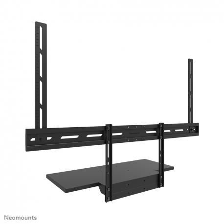 Neomounts AV40-500BL - Mounting kit (mount bracket, keyboard shelf) - for keyboard / mouse - universal - black - screen size: 43"-110" - VESA-mountable - 6