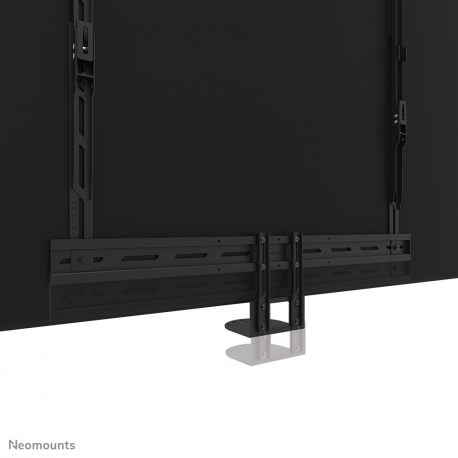 Neomounts AV50-500BL - Mounting kit (mount bracket, camera shelf) - for PTZ camera - universal - black - screen size: 43"-110" - VESA-mountable, above the screen, below the screen - 6