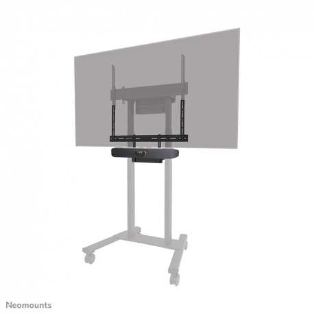 Neomounts AV60-500BL - Mounting kit (mount bracket, laptop shelf) - for video bar / laptop - universal - black - screen size: 43"-110" - VESA-mountable - 15