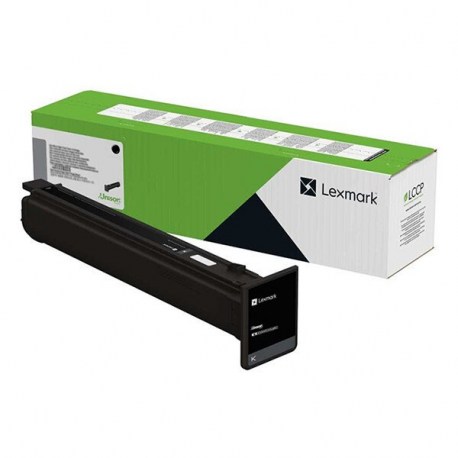 Lexmark - Black - original - box - toner cartridge LCCP, LRP - for Lexmark CX962se, CX963se - 0
