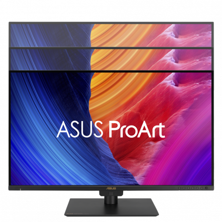 ASUS ProArt PA27UCGE - LED monitor - 27" - 3840 x 2160 4K @ 160 Hz - IPS - 600 cd / m² - 1000:1 - DisplayHDR 600 - 1 ms - 2xHDMI, DisplayPort, USB-C - speakers - black - 12