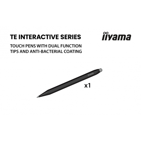 iiyama ProLite TE7515A-B1AG - 75" Diagonal Class (74.5" viewable) LED-backlit LCD display - interactive digital signage - with touchscreen (multi touch)  /  8-microphone array  /  optional slot-in PC capability - 4K UHD (2160p) 3840 x 2160 - black (bezel), matte finish - 12