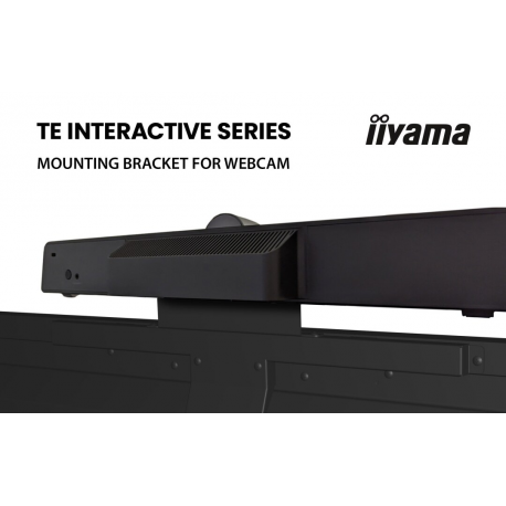 iiyama ProLite TE8615A-B1AG - 86" Diagonal Class (85.6" viewable) LED-backlit LCD display - interactive digital signage - with touchscreen (multi touch)  /  8-microphone array  /  optional slot-in PC capability - 4K UHD (2160p) 3840 x 2160 - black (bezel), matte finish - with iiyama WiFi module (OWM002) - 18