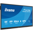 iiyama ProLite TE6512MIS-B4AG - 65" Diagonal Class (64.5" viewable) LED-backlit LCD display - interactive digital signage - with touchscreen (multi touch)  /  optional slot-in PC capability - 4K UHD (2160p) 3840 x 2160 - Direct LED - black (bezel), matte finish - with iiyama WiFi module (OWM002)