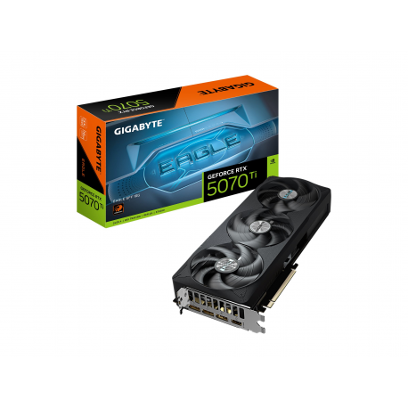 Gigabyte EAGLE SFF - Graphics card - GeForce RTX 5070 Ti - 16 GB GDDR7 - PCI Express 5.0 - 3 x DisplayPort, HDMI - 0
