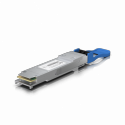Ubiquiti UniFi - QSFP28 transceiver module - 100GbE - 100GBase-LR4 - LC / UPC single-mode - up to 100 km - 1295 nm  /  1300 nm  /  1304 nm  /  1309 nm (TX)  /  1295 nm  /  1300 nm  /  1304 nm  /  1309 nm (RX)