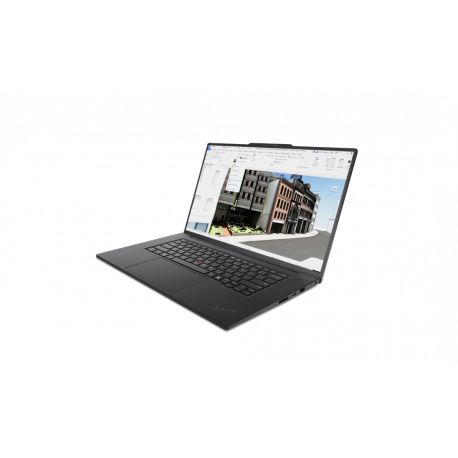 Lenovo ThinkPad P1 Gen 8 21Q8 - 180-degree hinge design - Intel Core Ultra 7 - 255H  /  up to 5.1 GHz - Evo - Win 11 Pro - RTX PRO 1000 Blackwell - 32 GB RAM - 1 TB SSD TCG Opal Encryption 2, NVMe, Performance - 16" IPS 1920 x 1200 - Wi-Fi 7, Bluetooth - black - kbd: Nordic - with 3 Years Lenovo Premier Support, CO2 Offset 0.5 ton (2nd Gen) - 3