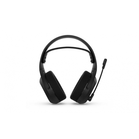 Lenovo Legion H410 - Headset - full size - Bluetooth / 2.4 GHz radio frequency - wireless - black, purple - 2