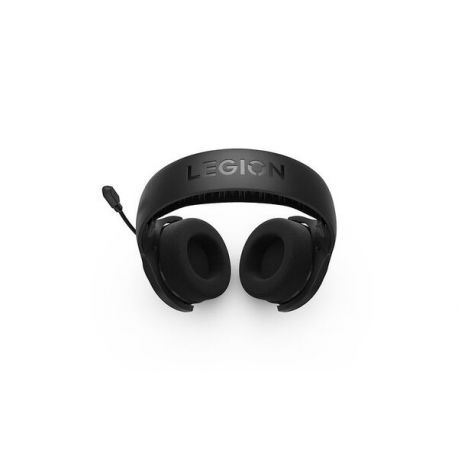 Lenovo Legion H410 - Headset - full size - Bluetooth / 2.4 GHz radio frequency - wireless - black, purple - 3