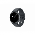 Samsung Galaxy Watch8 - 40 mm - graphite - smart watch with sport band - rubber - graphite - band size: S/M - display 1.34" - 32 GB - NFC, Bluetooth, Wi-Fi - 30 g