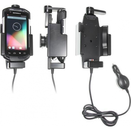 Brodit Active holder with cig-plug - Handheld car holder - pedestal mountable - for Zebra TC53, TC58 - 0