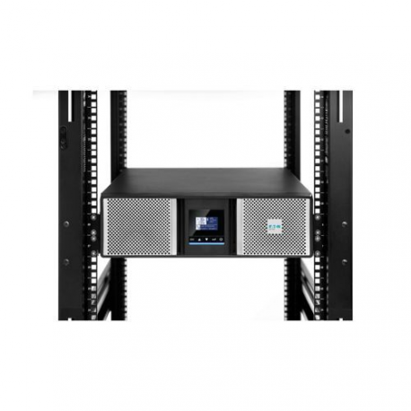 Eaton 9PX G2 9PX5KIRTNG2 - UPS (rack-mountable  /  external) - AC 200 / 208 / 220 / 230 / 240 V - 5000 Watt - 5000 VA - 1-phase - 5 Ah - Ethernet 10 / 100 / 1000, RS-232, USB - output connectors: 13 - PFC - 3U - 19" - black, silver - 3