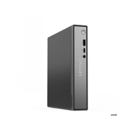 Lenovo ThinkCentre neo 55q Gen 6 13GN - Tiny Ryzen 5 220  /  up to 4.9 GHz - RAM 32 GB - SSD 512 GB - TCG Opal Encryption 2, NVMe - Radeon 740M - Gigabit Ethernet, IEEE 802.11ax (Wi-Fi 6), Bluetooth 5.3 - Win 11 Pro - monitor: none - keyboard: Nordic - raven black - Lenovo TopSeller - with 1 Year Lenovo Onsite Support, CO2 Offset 0.5 ton (2nd Gen) - 0