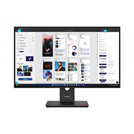 Lenovo ThinkVision P32UD-40 - LED monitor - 3840 x 2160 4K @ 120 Hz - IPS - 350 cd / m² - 1500:1 - HDR10 - 4 ms - 2xThunderbolt 4, 2xDisplayPort, HDMI, USB-C - raven black - 0