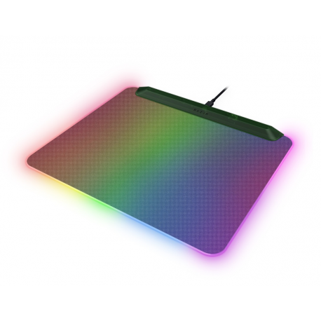 Razer Firefly V2 Pro - Mouse pad - fully illuminated RGB , gaming - Phantom Green - 4