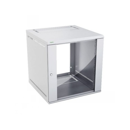 Schneider Actassi KDB NSYKDB12U6F - Rack cabinet - wall mountable - light grey, RAL 7035 - 12U - 19" - 0