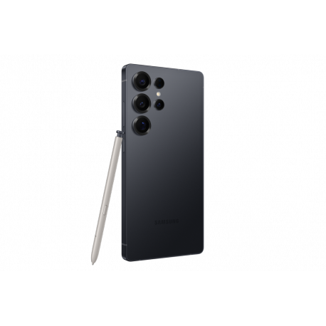 Samsung Galaxy S25 Ultra - 5G smartphone - dual-SIM - RAM 12 GB / Internal Memory 256 GB - OLED display - 6.9" - 3120 x 1440 pixels (120 Hz) - 4x rear cameras 200 MP, 50 MP, 50 MP, 10 MP - front camera 12 MP - titanium jetblack - 8