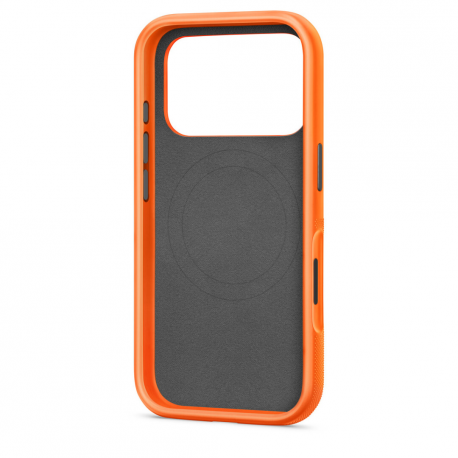 Beats - Back cover for mobile phone - MagSafe compatibility - soft thermoplastic polyurethane (TPU) - sierra orange - for iPhone 17 Pro - 1
