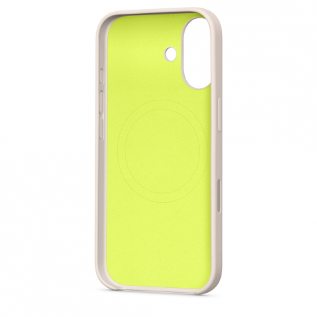 Beats - Back cover for mobile phone - MagSafe compatibility - polycarbonate - lime stone - for iPhone 17 - 1