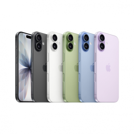 Apple iPhone 17 - 5G smartphone - dual-SIM  /  Internal Memory 256 GB - OLED display - 6.3" - 2622 x 1206 pixels (120 Hz) - 2x rear cameras 48 MP, 48 MP - front camera 18 Megapixel - white - 6