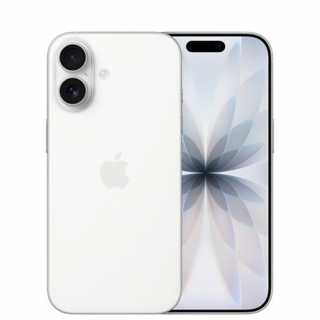 Apple iPhone 17 - 5G smartphone - dual-SIM  /  Internal Memory 512 GB - OLED display - 6.3" - 2622 x 1206 pixels (120 Hz) - 2x rear cameras 48 MP, 48 MP - front camera 18 Megapixel - white - 0