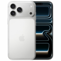 Apple iPhone 17 Pro Max - 5G smartphone - dual-SIM  /  Internal Memory 256 GB - OLED display - 6.9" - 2868 x 1320 pixels (120 Hz) - 3x rear cameras 48 MP, 48 MP, 48 MP - front camera 18 Megapixel - silver