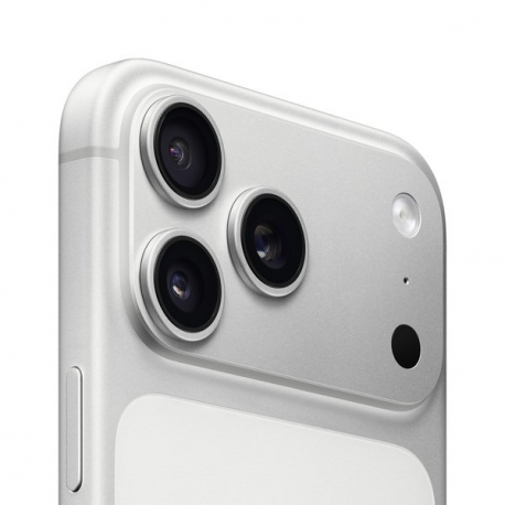 Apple iPhone 17 Pro Max - 5G smartphone - dual-SIM  /  Internal Memory 256 GB - OLED display - 6.9" - 2868 x 1320 pixels (120 Hz) - 3x rear cameras 48 MP, 48 MP, 48 MP - front camera 18 Megapixel - silver - 3