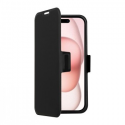 Screenor Clever - Flip cover for mobile phone - MagSafe compatibility - eco-leather, thermoplastic polyurethane (TPU) - black - for Apple iPhone Air